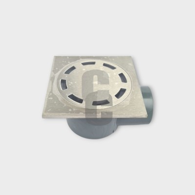 Сифон рогов с клапа ф50 10х10 - 3мм. Агрия